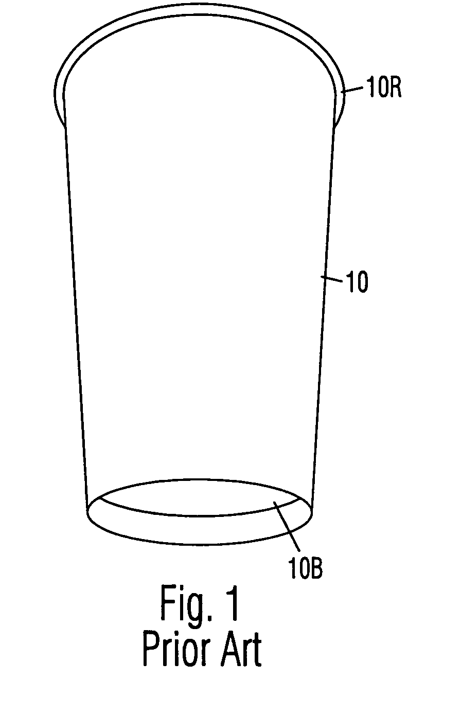 Insulating cup wrapper and insulated container formed with wrapper