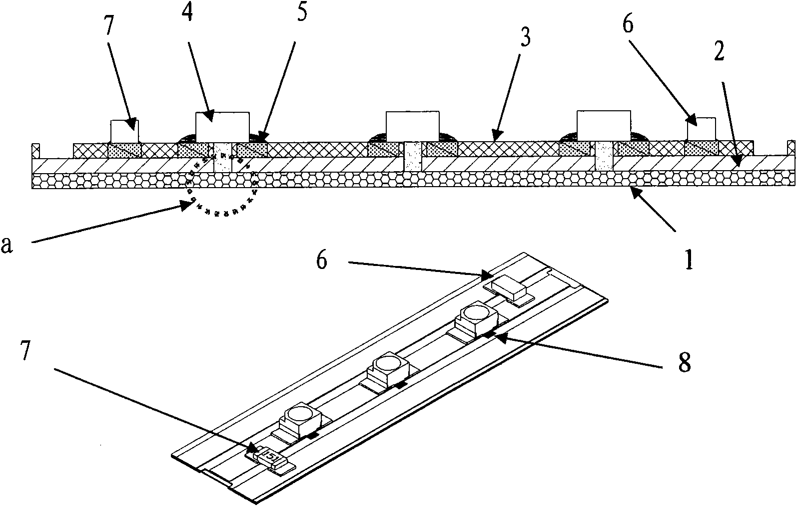 Method for making single-sided circuit board with flat wires arranged side by side