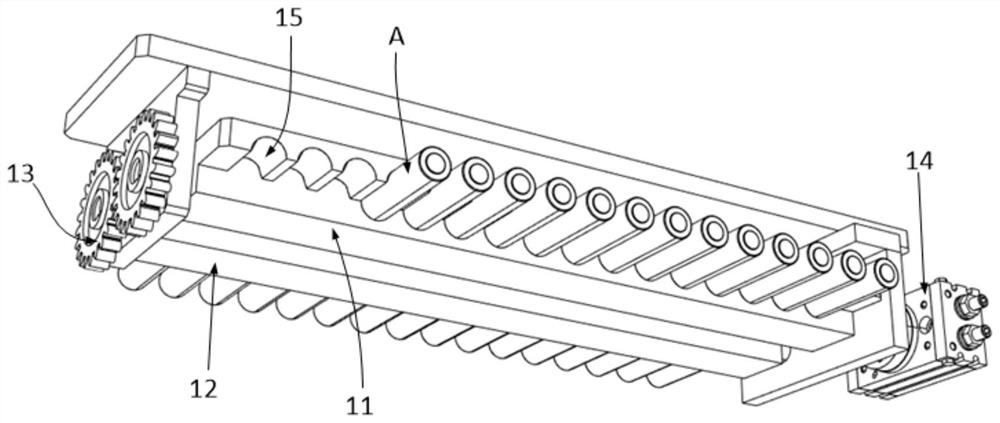 A kind of positive and negative battery cell direction screening transmission method