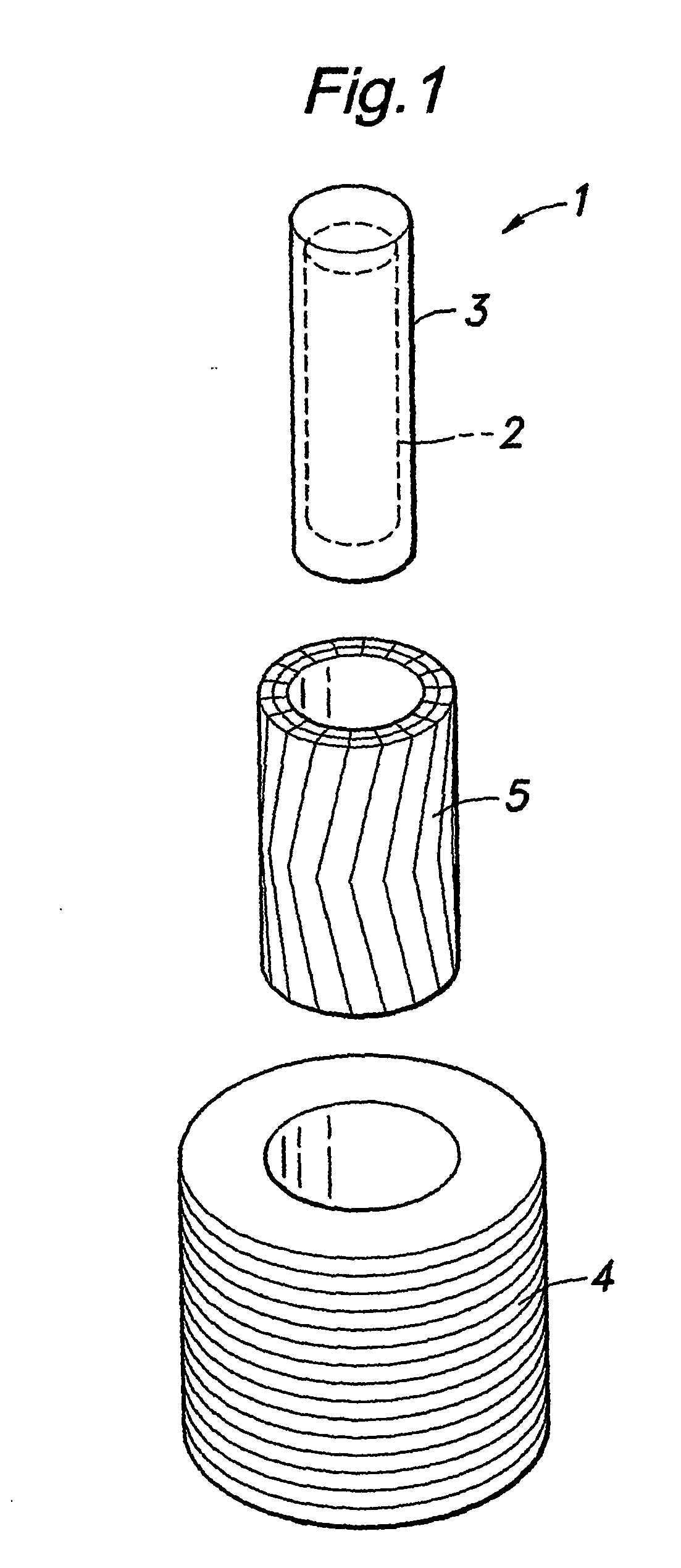 Slotless rotary electric machine and manufacturing method of coils for such a machine