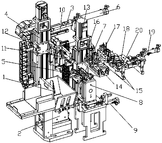 Epitaxial pipe section pipe feeding mechanism