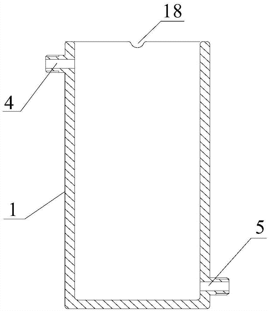 Low-temperature granular fat collecting device for fat transplantation