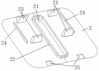 Back door interior trimming panel assembly and vehicle