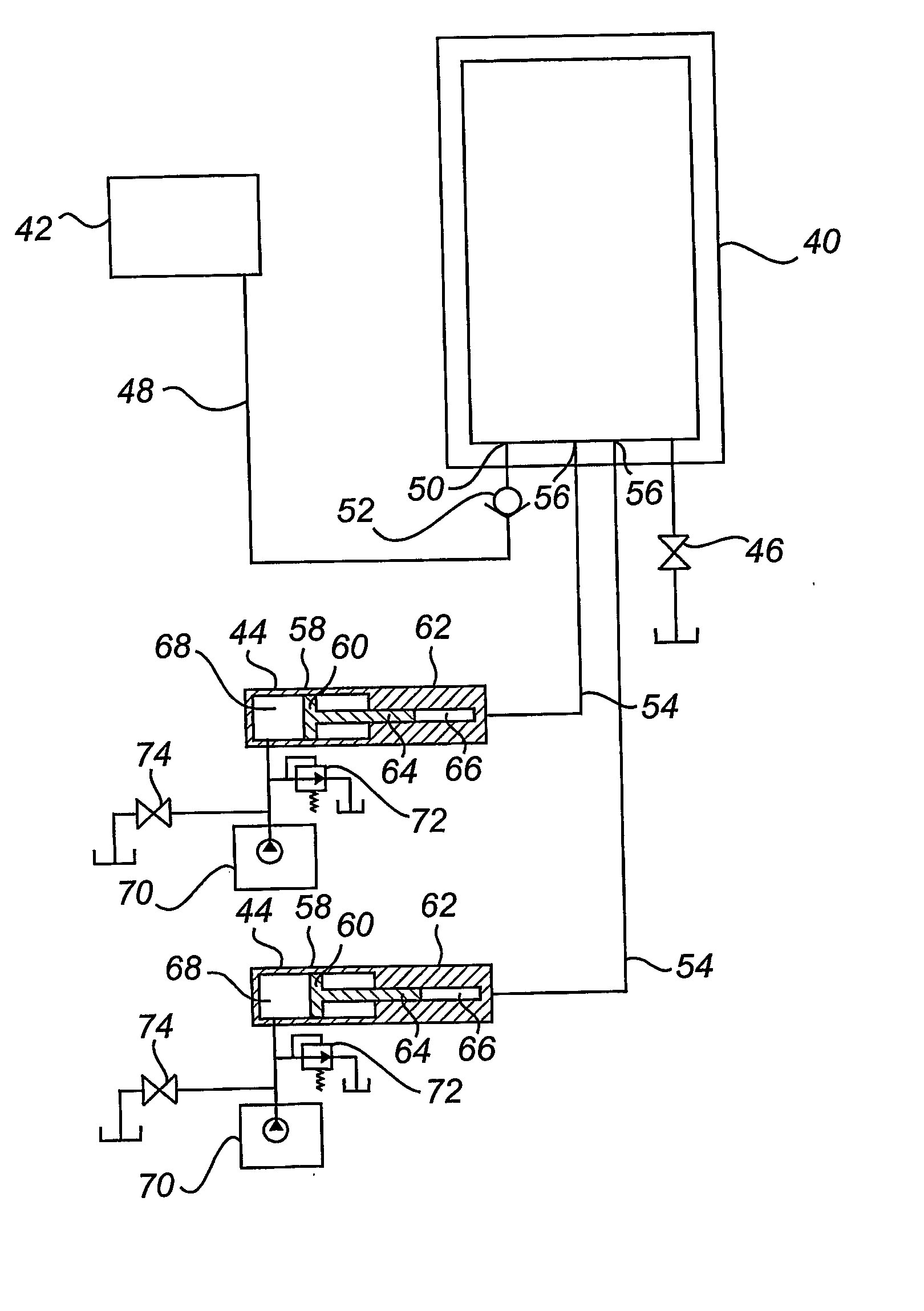 High pressure pressing device and method