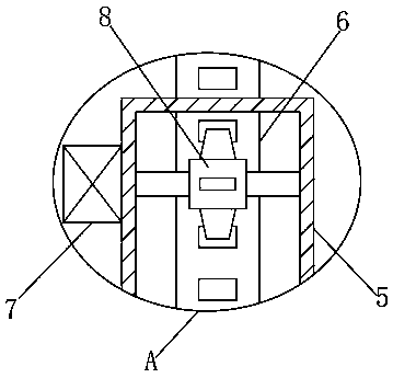 Variable hinged support capable of improving adaptation of building to surface deformation