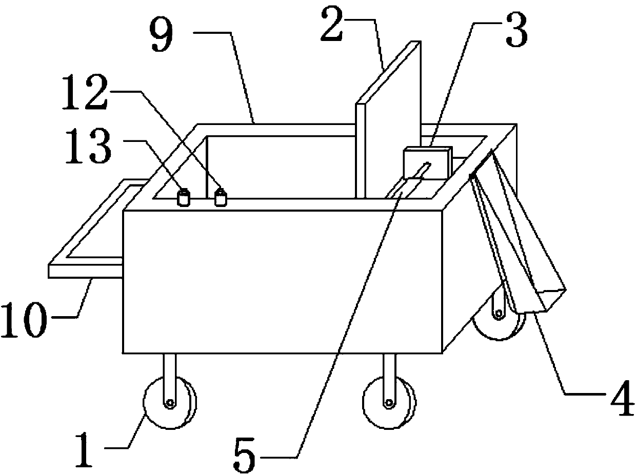 Waste copper pipe collecting device