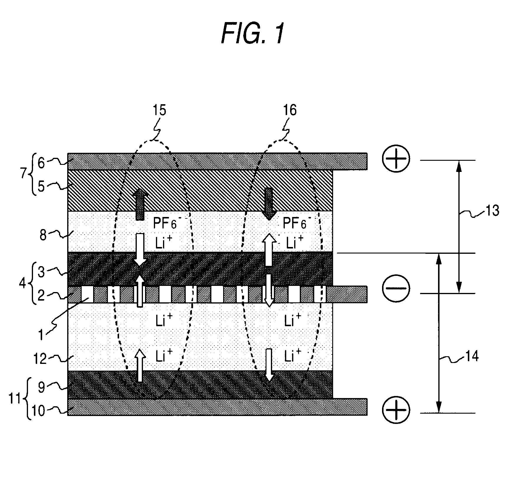 Energy storage device cell and control method thereof