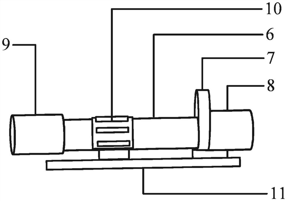 Multiband starlight imaging photometer and detection method thereof