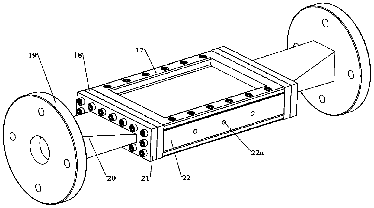 Experimental device for liquid metal magnetohydrodynamic generation research and using method thereof