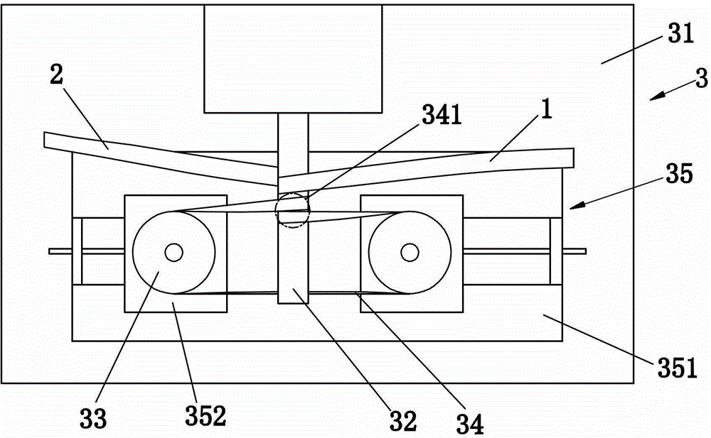 Production device for protective sleeves for motor parts