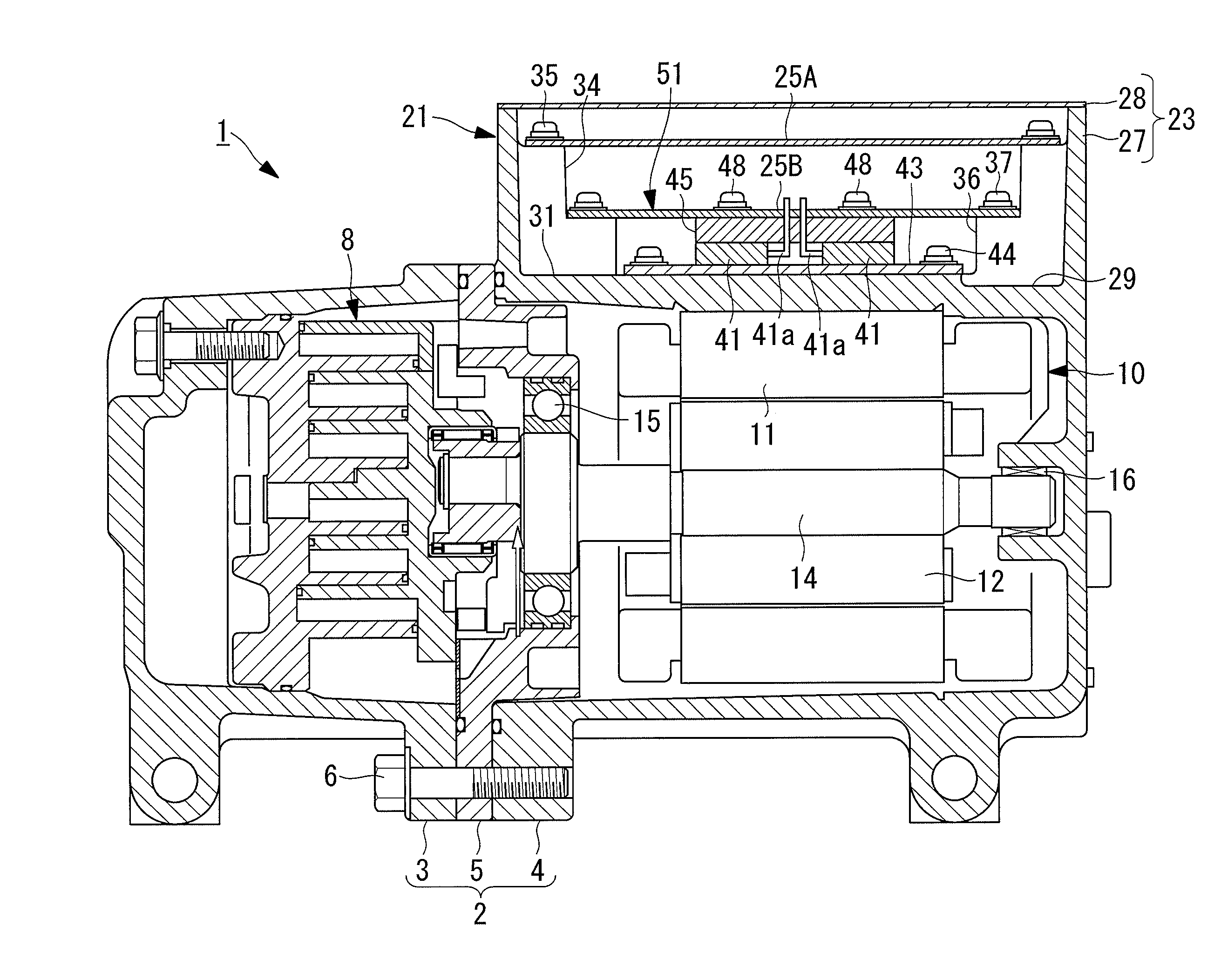 Inverter-integrated electric compressor and assembly method therefor