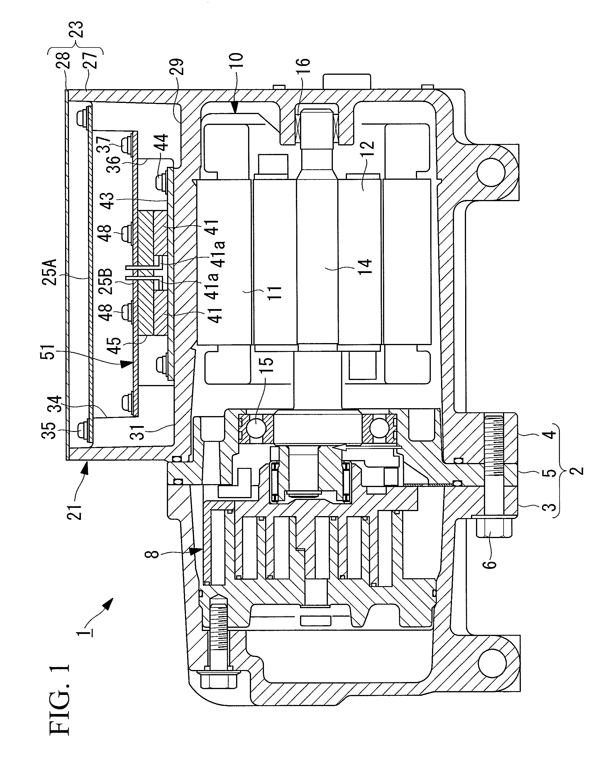 Inverter-integrated electric compressor and assembly method therefor