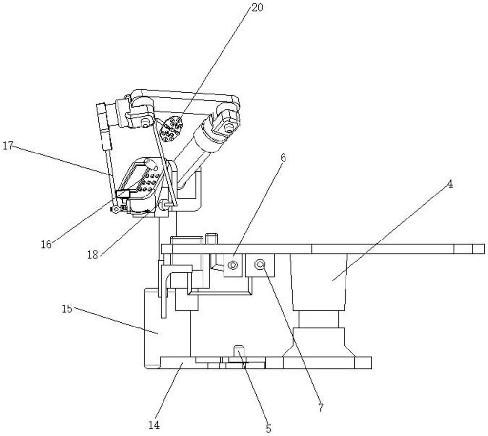 Auxiliary intubation robot device based on visual scanning technology