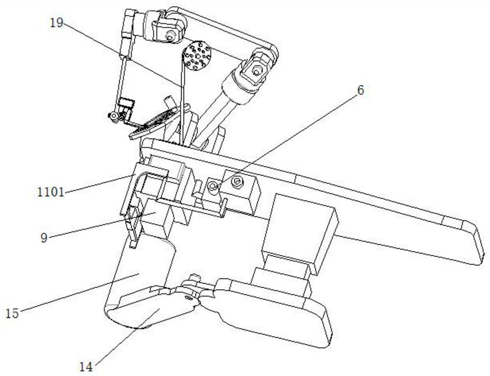 Auxiliary intubation robot device based on visual scanning technology