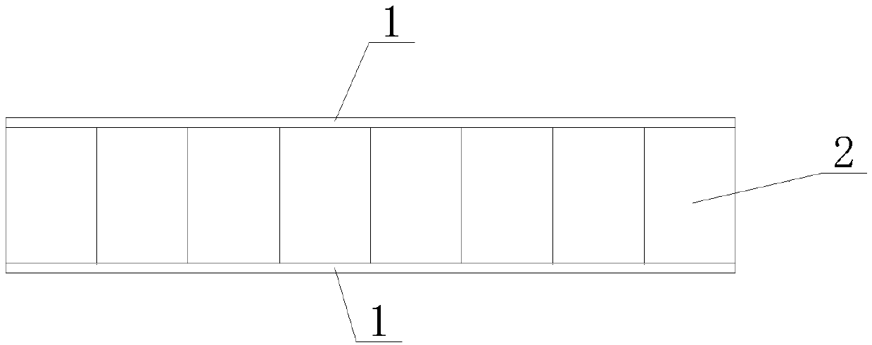 Mezzo soprano sound production board with sound production air pipes which are arranged in matrix