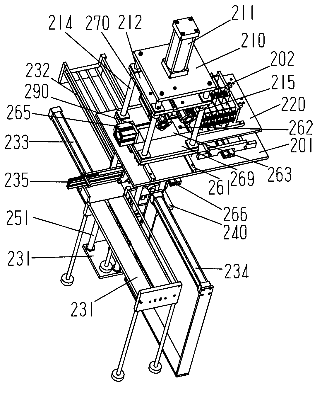 Storage battery production device