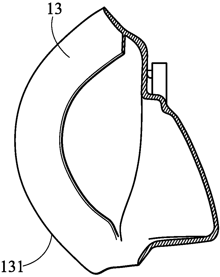 Waterproof structure of water mirror and swimming goggles