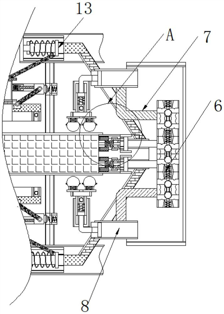 Reusable energy-saving and environment-friendly rectangular container automatic packaging device