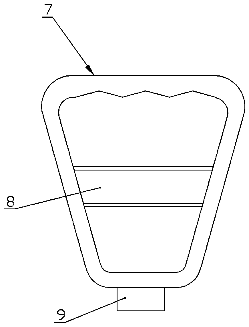 Welding slag fire welding and annealing device, permanent magnet gap determination method and slag removing tool