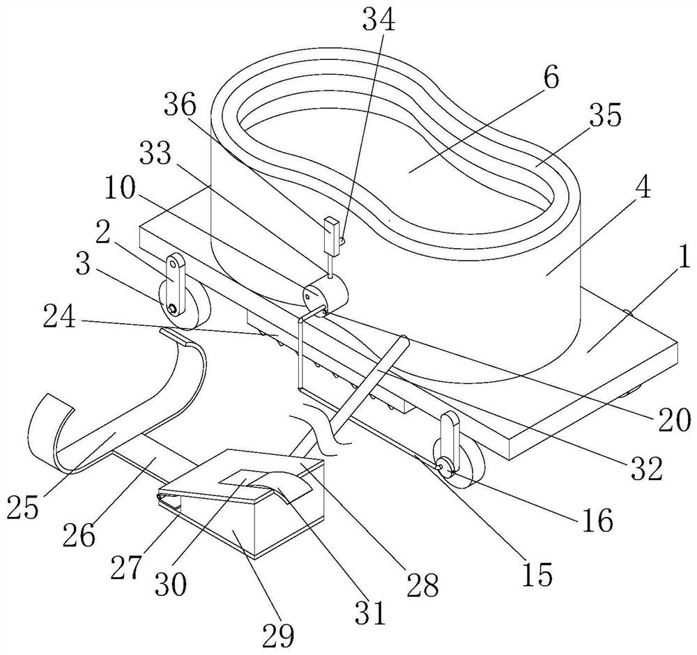 Detachable walking assisting equipment suitable for patient suffering from leg fracture