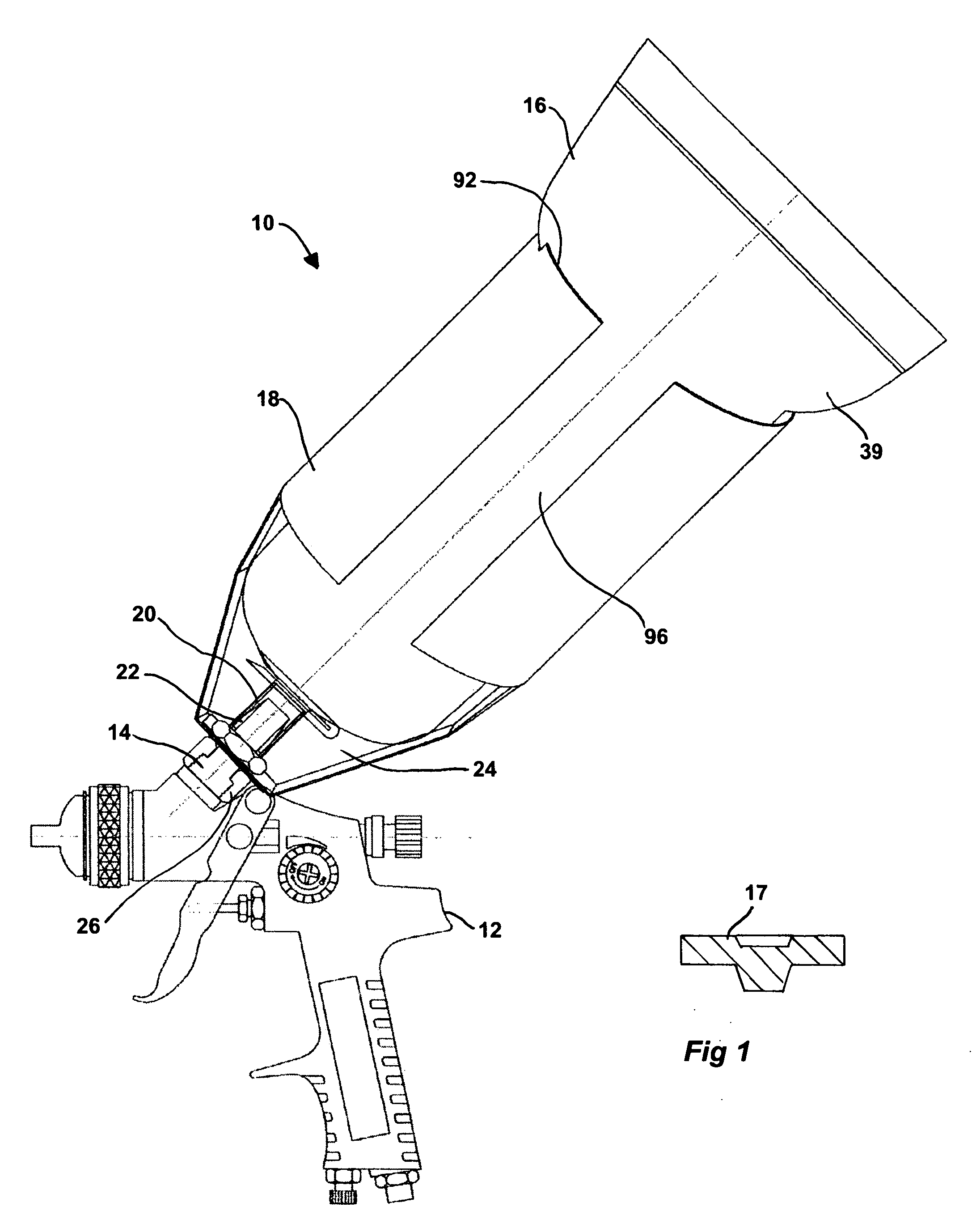 System and method for dispensing a fluid to a liquid spraying device