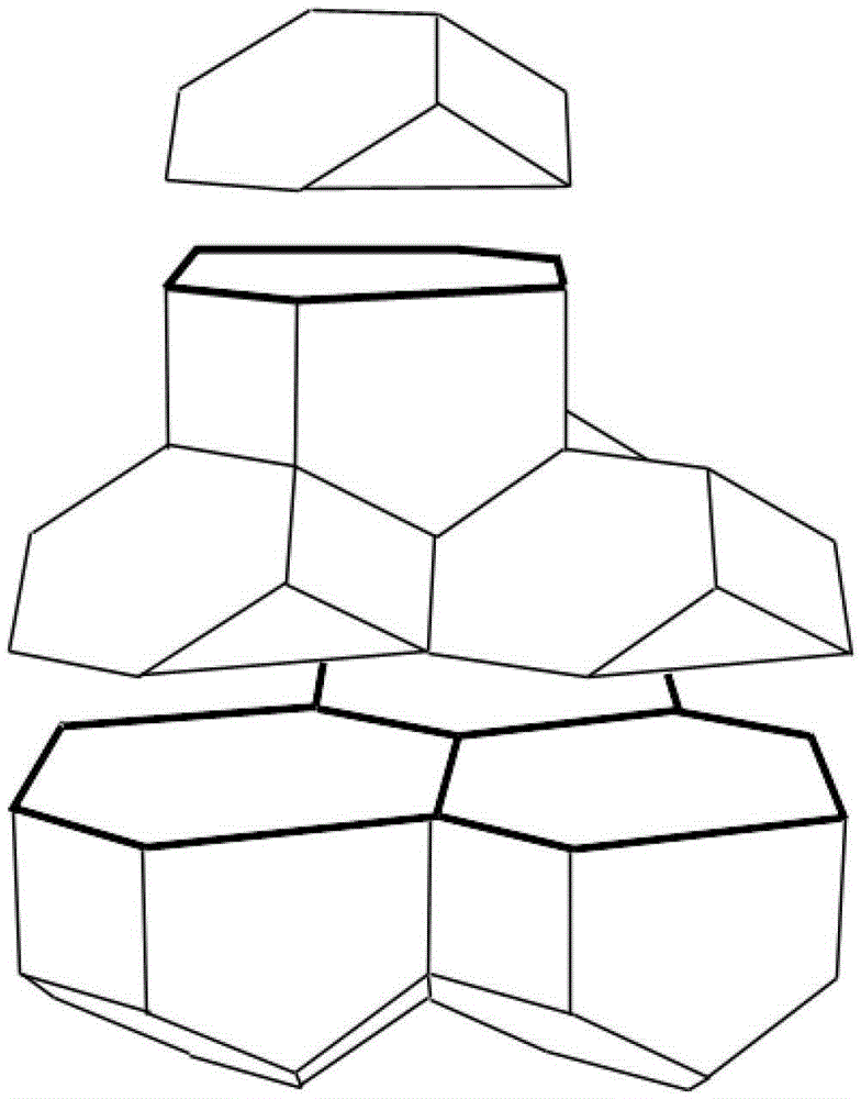 Single crystal polycrystalline nano-diamond composite thin film and preparation method