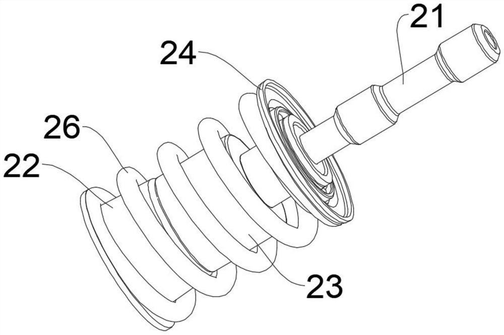 Multi-stage elastic assembly applied to pedal simulation mechanism