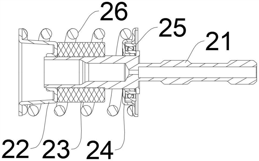 Multi-stage elastic assembly applied to pedal simulation mechanism