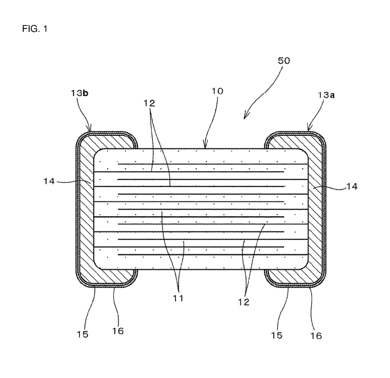 Multilayer ceramic capacitor including a perovskite compound