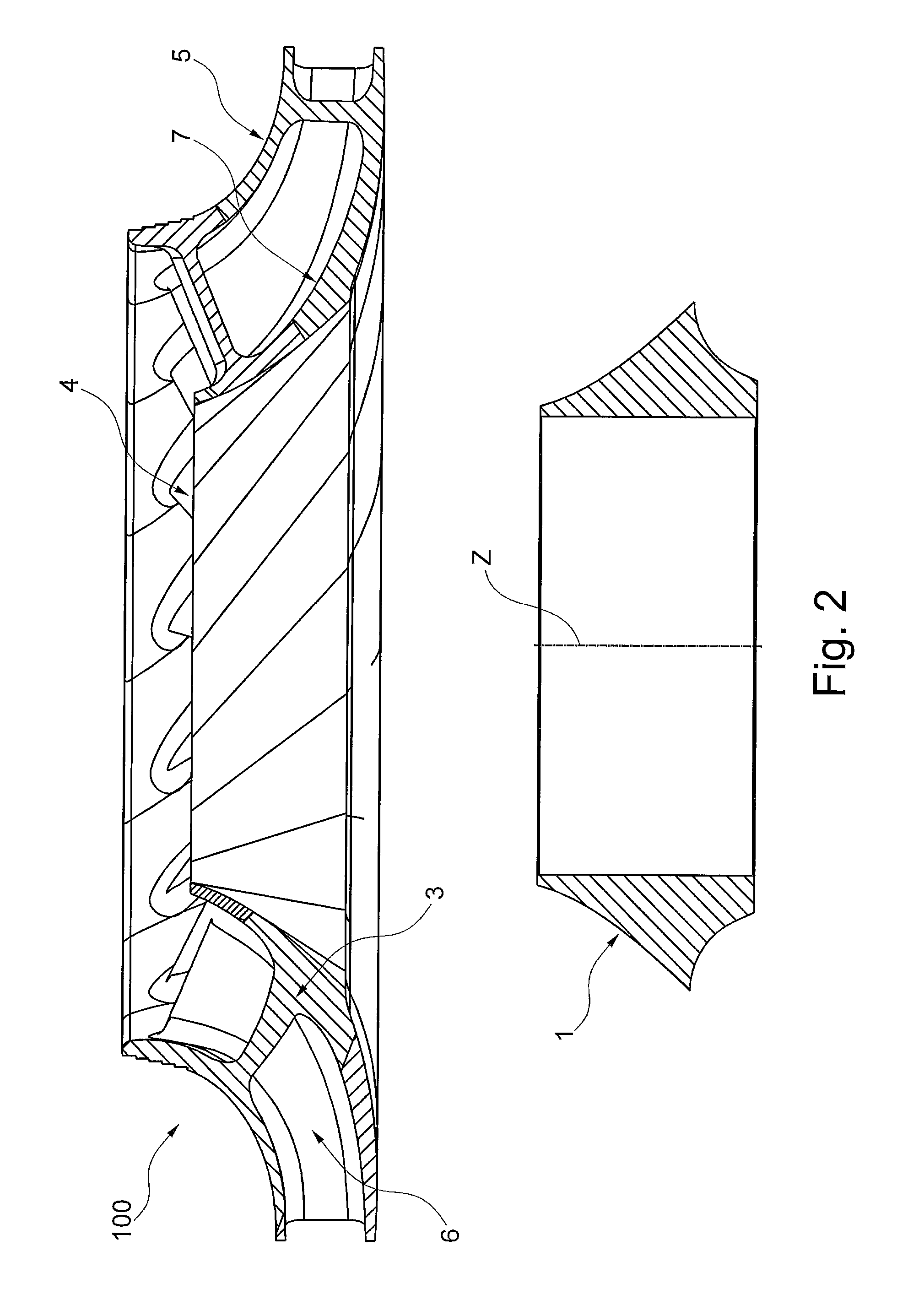 Method for making an impeller from sector segments