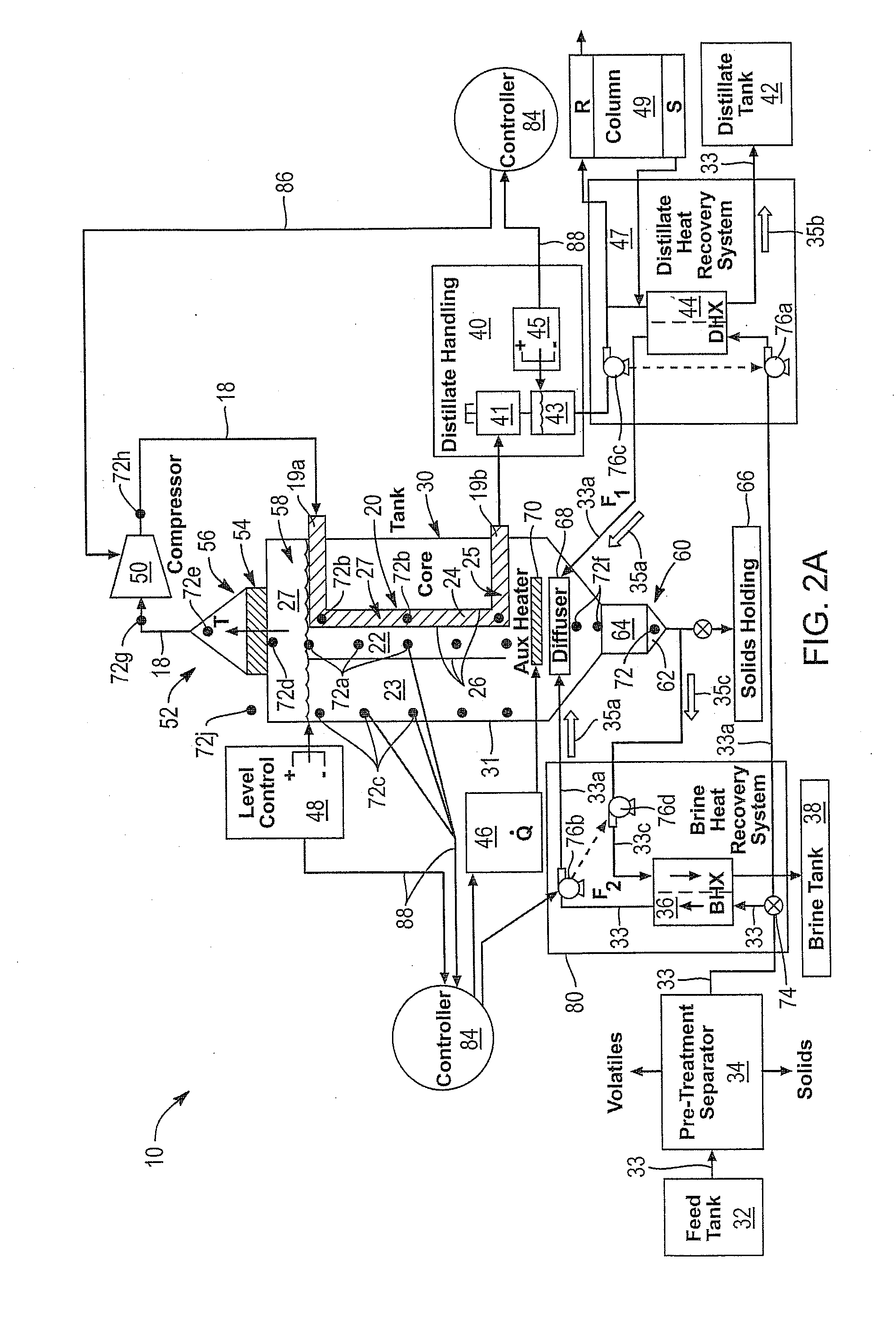 Controlled-gradient, accelerated-vapor-recompression apparatus and method