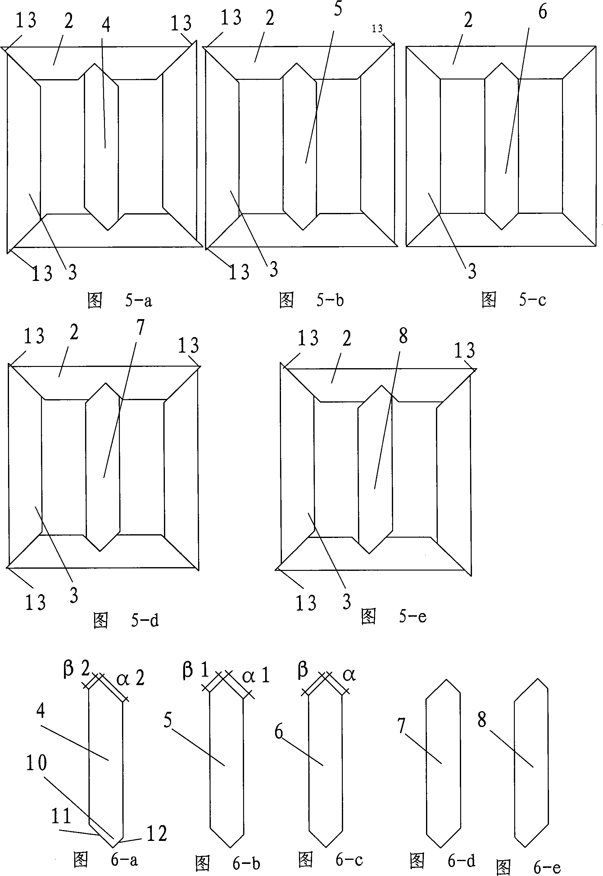 Method for locating and overlapping center of transformer core