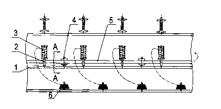 Positioning device capable of keeping consistent winding weight of single spindles of winder