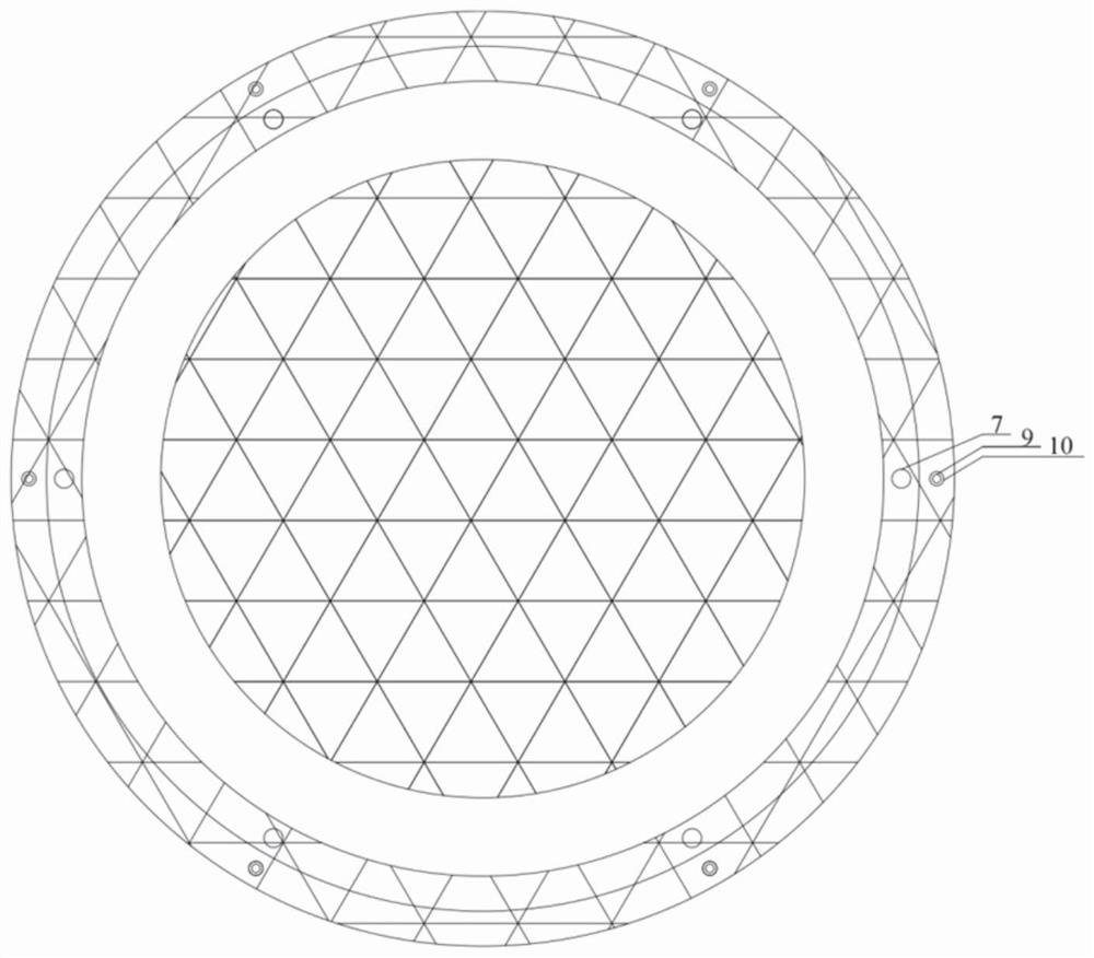 Sectional adsorption and desorption device and its application