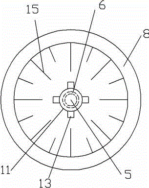 A hollow self-cooling grinding disc and cooling method