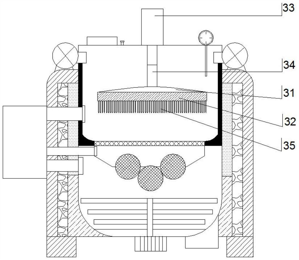 A resin raw material premixing device