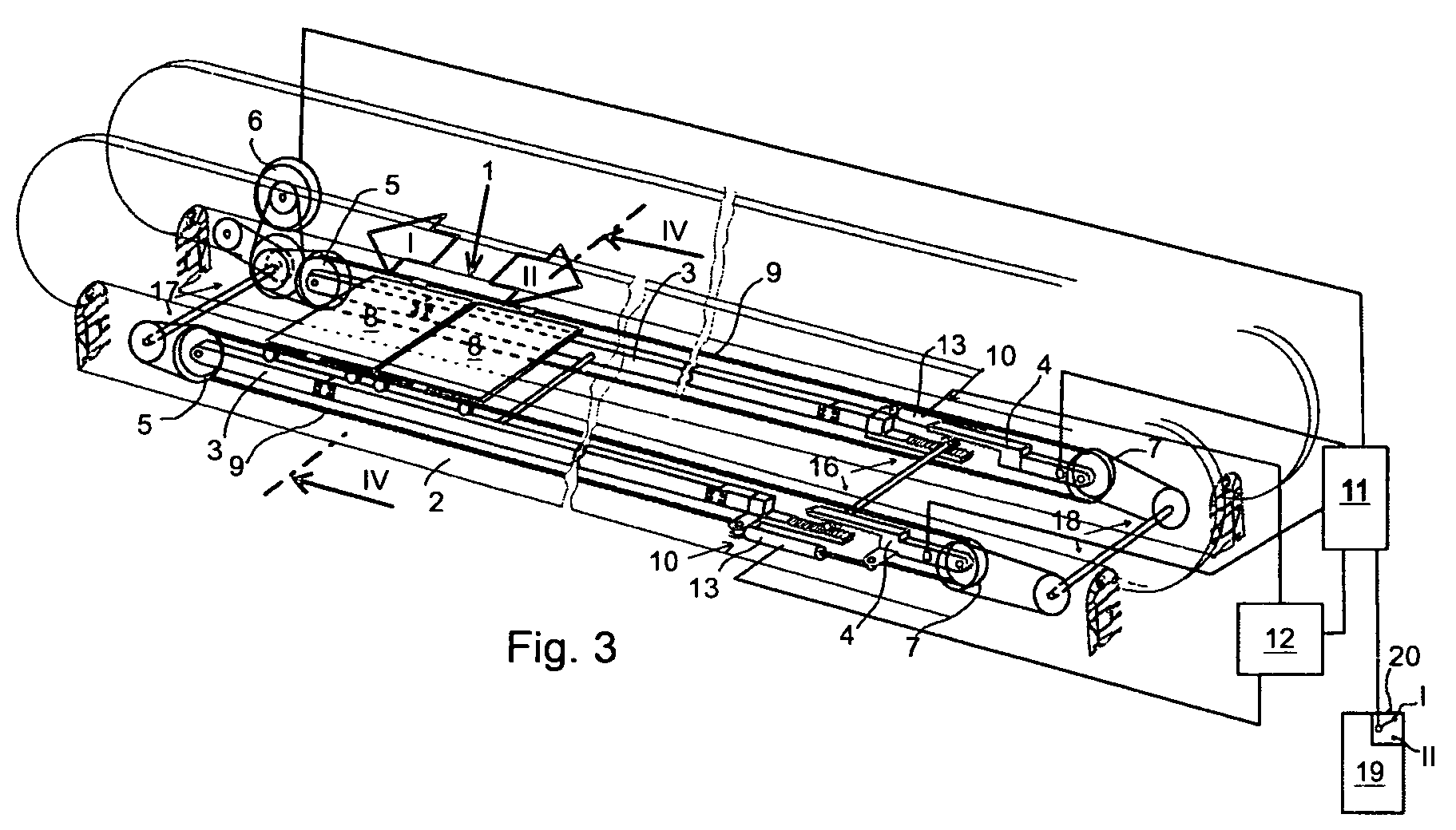 Travelator and method for controlling the operation of a travelator