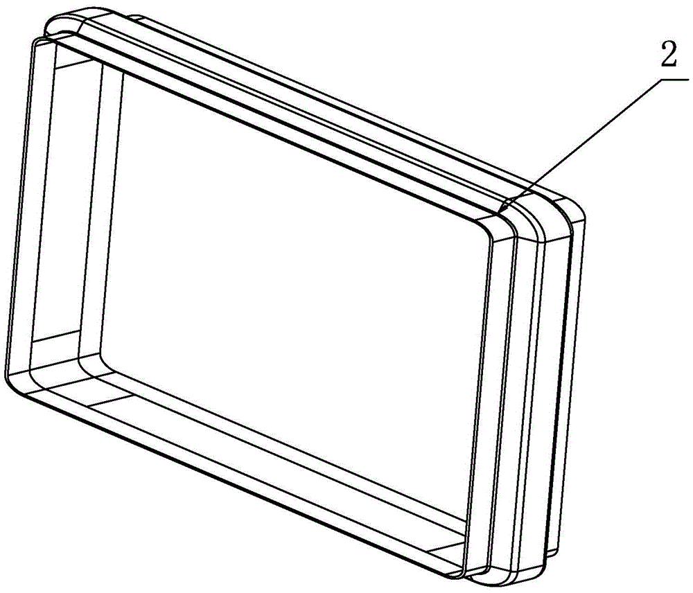 A high-rigidity lightweight launch box