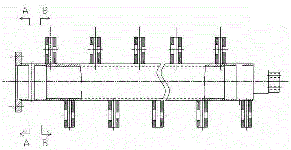 Deep tillage rotary plow