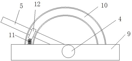 Left-right scattering mechanism of spreader