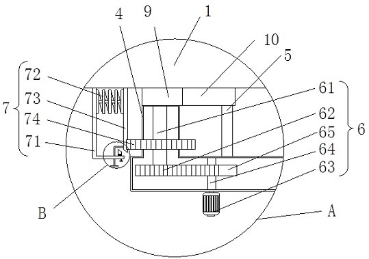 Left-right scattering mechanism of spreader