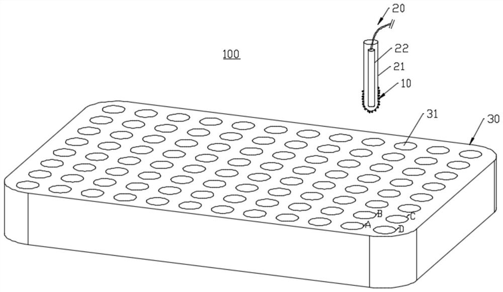 Nucleic acid synthesis solid phase carrier, preparation method, nucleic acid synthesis device containing the carrier, and nucleic acid synthesis method