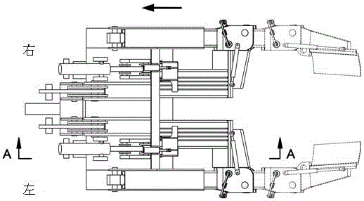 Aircraft nose wheel holding device