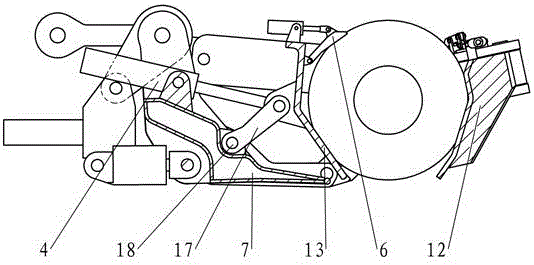 Aircraft nose wheel holding device