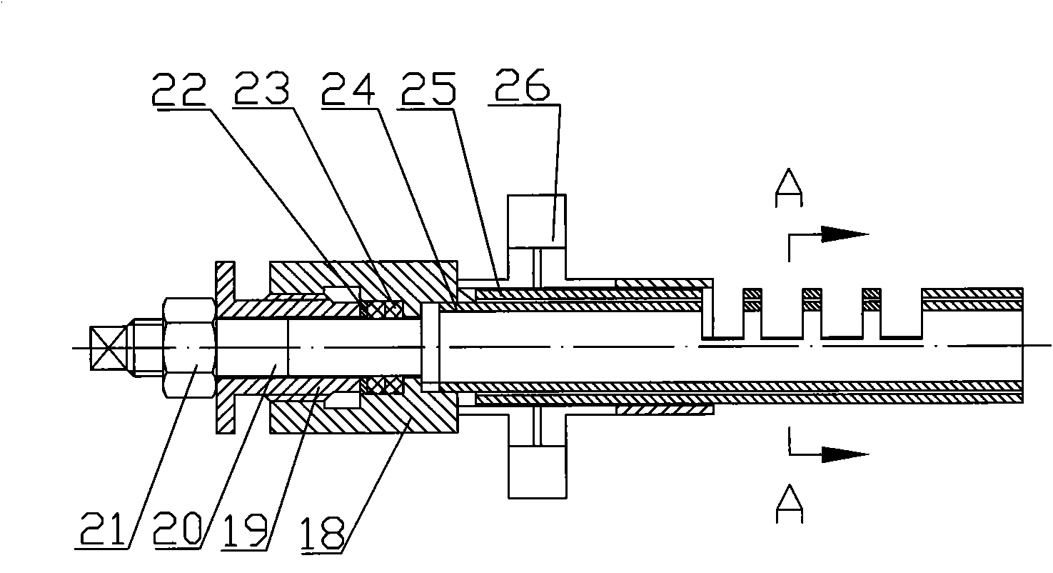 Barrel type filtering assembly