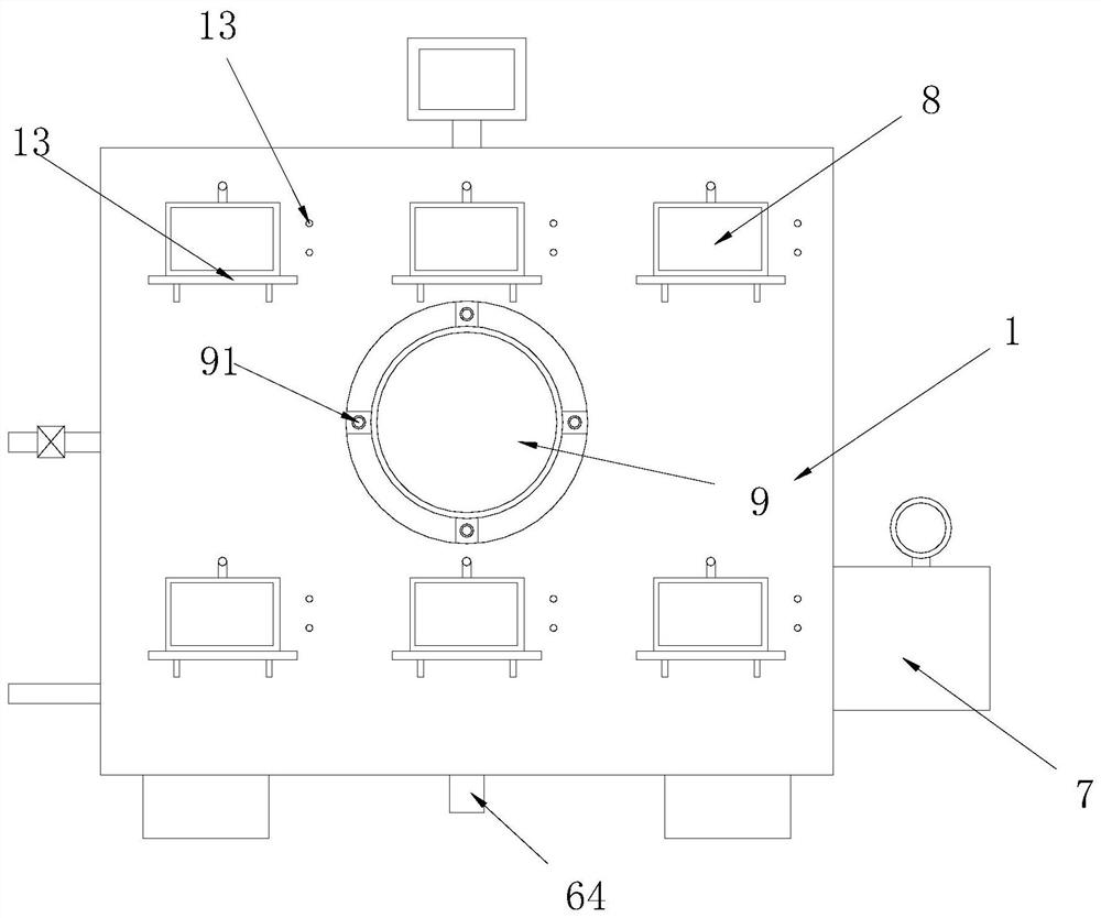 Thermostat testing device and testing method thereof