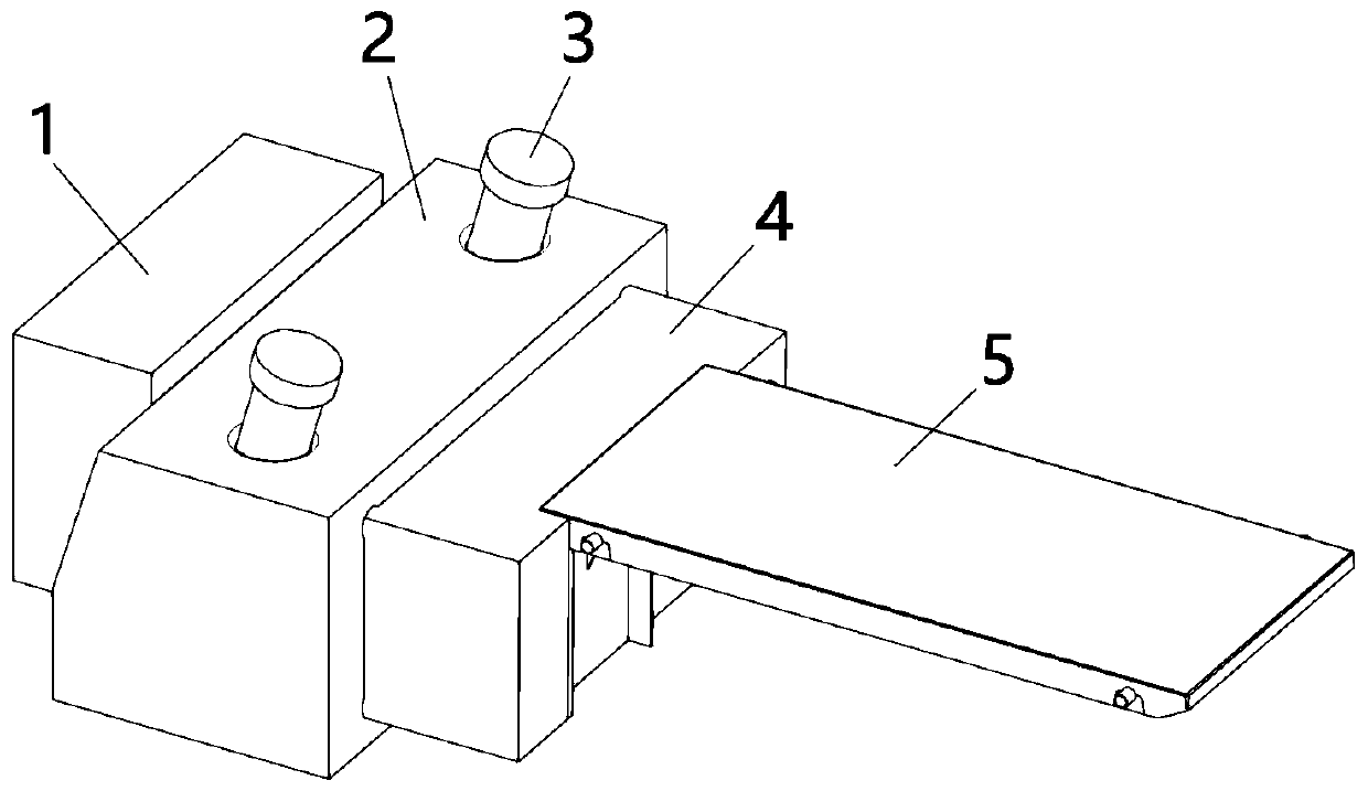 Ejection mechanism for inner side of sliding block