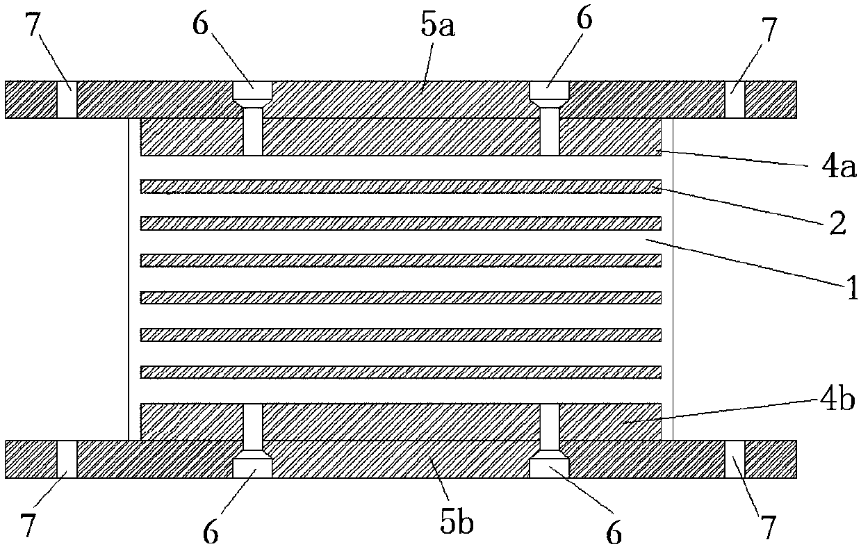 Rubber shock insulation cushion for monitoring interface peeling and system for monitoring interface peeling thereof