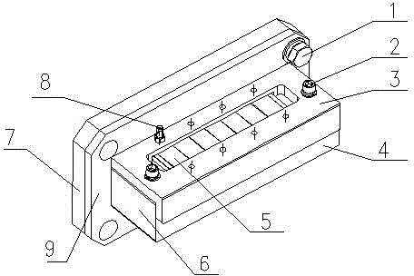 Extruder mouth-type plate, use method and extruder adopting mouth-type plate
