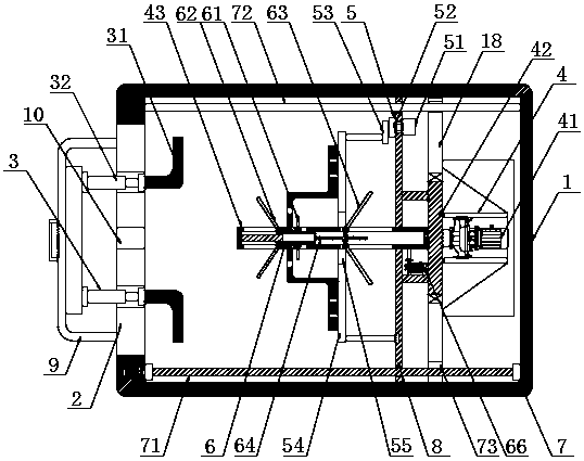 Polishing device for automobile clutch brake disc